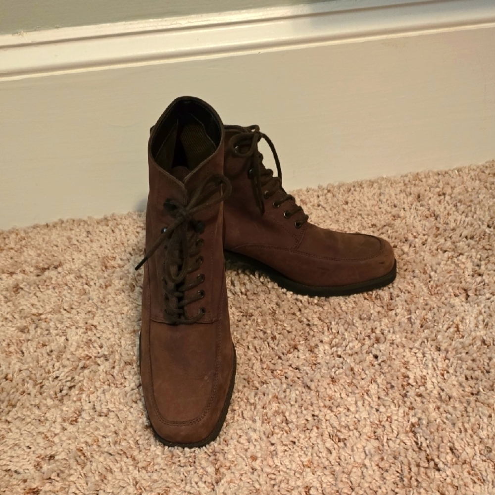Enzo Angiolini Women's Brown Boots Size 7.5 (0718)